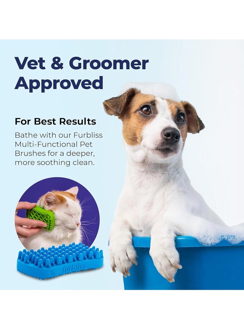 Vetnique - Dermabliss Anti Itch and Allergy Relief Medicated Dog Shampoo for Allergies and Itching with 1 percent Pramoxine HCL Safflower Seed Oil and Oat Extract for Dogs and Cats - Image 1