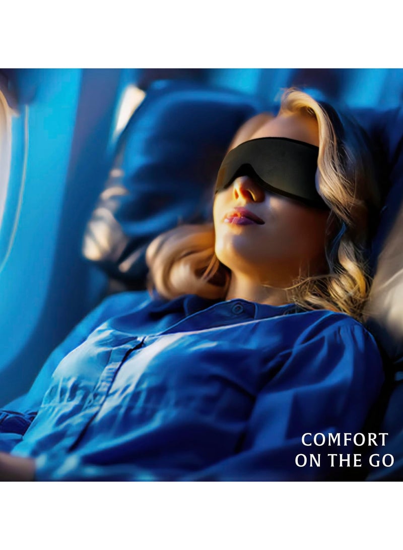 General Bluetooth Sleep Headphones |Sleep Headphones Wireless |Sleep Headphones for Side Sleepers Sleep Mask with Bluetooth Headphones Slim Stereo Speakers Great for sleeping  - Image 3