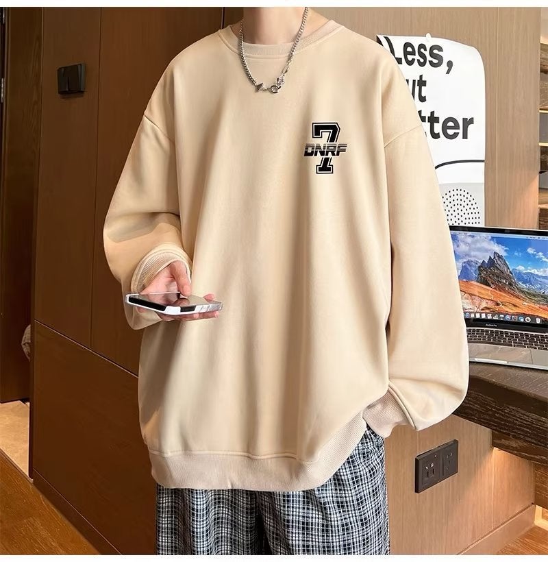 New Japanese-Style Mens Lightweight Hoodie Dark gray  - Image 5