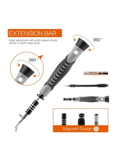 Cool Baby Style COOLBABY Precision Screwdriver Set New Version 130 in 1 Screwdriver Kit with 120 Screwdriver Bits Repair Tool Kit With Magnetizer For Smart Phone Household(‎orange)  - Image 5