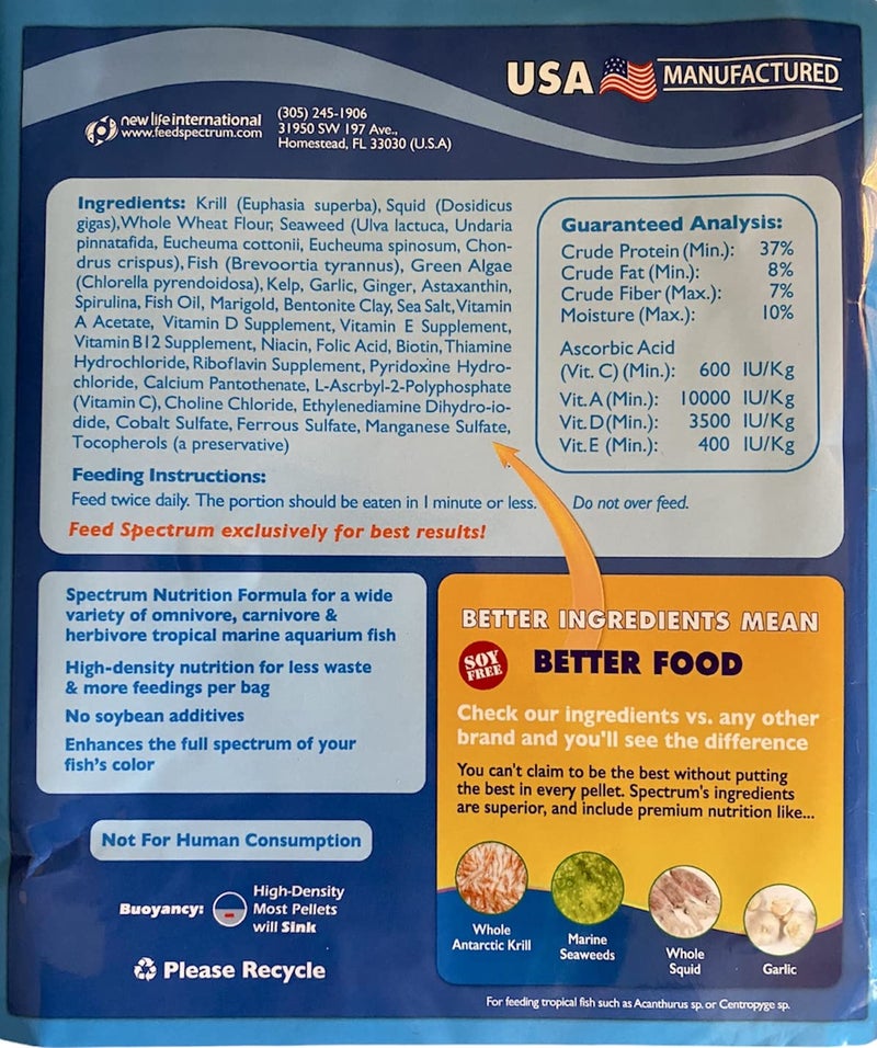 New Life Spectrum Marine Fish 600g (Naturox Series) - Image 5