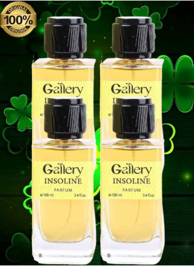 Gallery - 4 Pieces Gallery Insoline Perfume 100ml EDP - Image 1