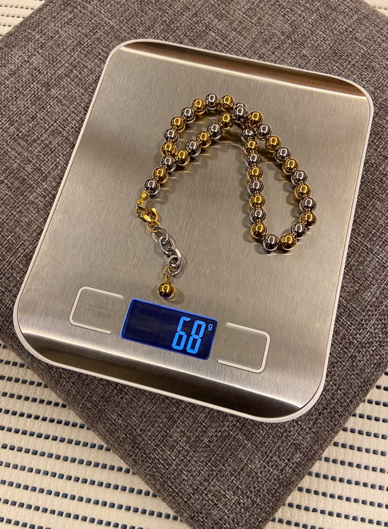 High Quality Stainless Steel Prayer Beads For Men 35 Beads Size 8mm - Image 4