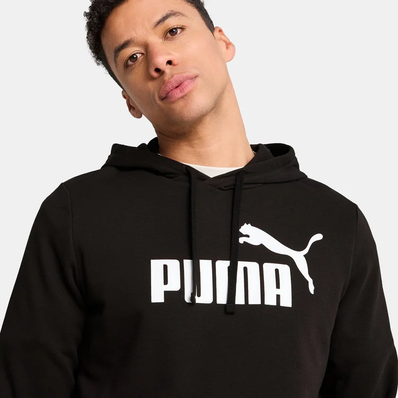 Puma Black Men's Essentials No.1 Logo Hoodie for Men | Best Price UAE