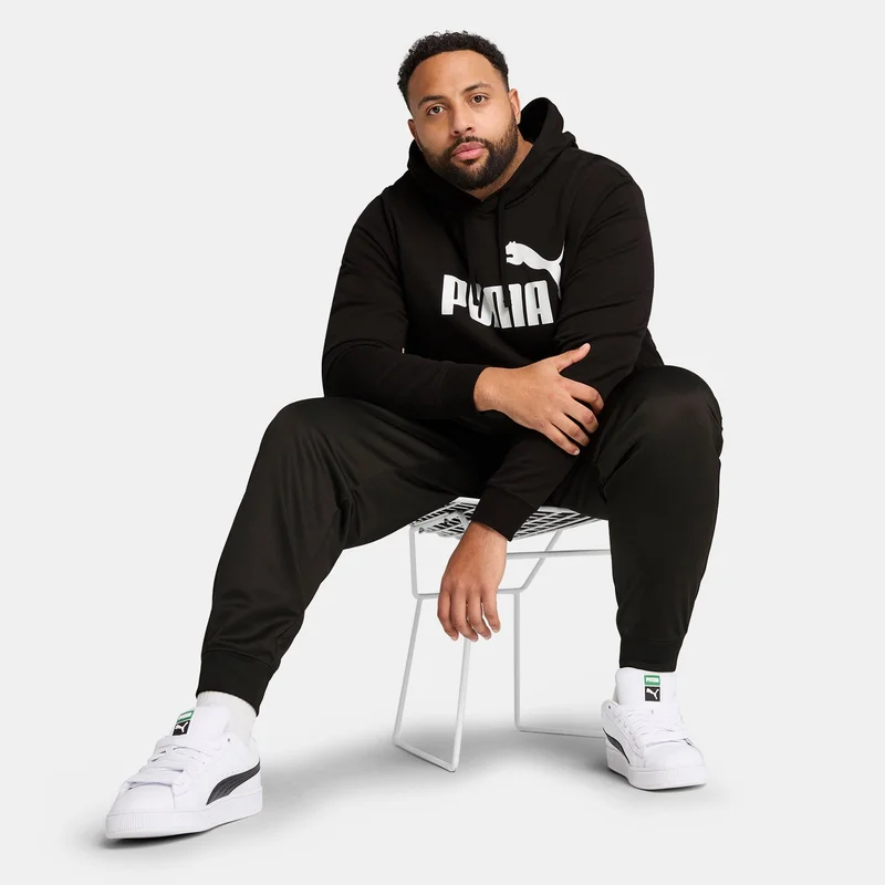 Puma Black Men's Essentials No.1 Logo Hoodie for Men | Best Price UAE