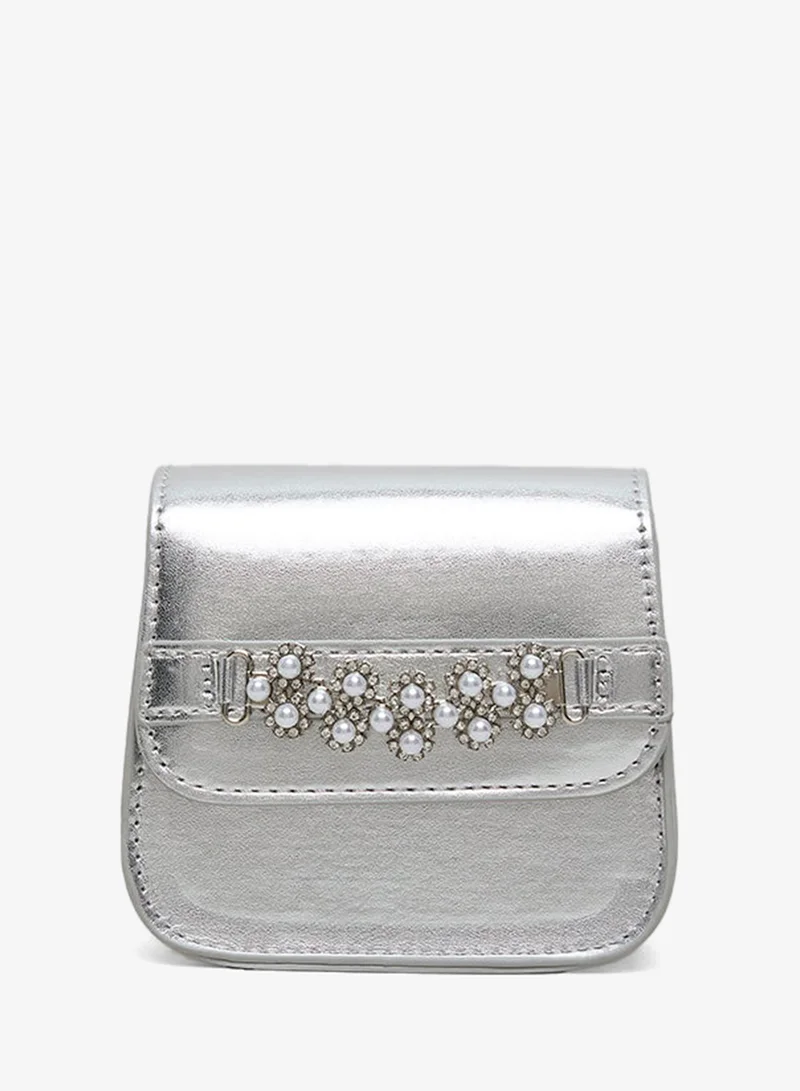 أر أند بي Embellished Sling Bag