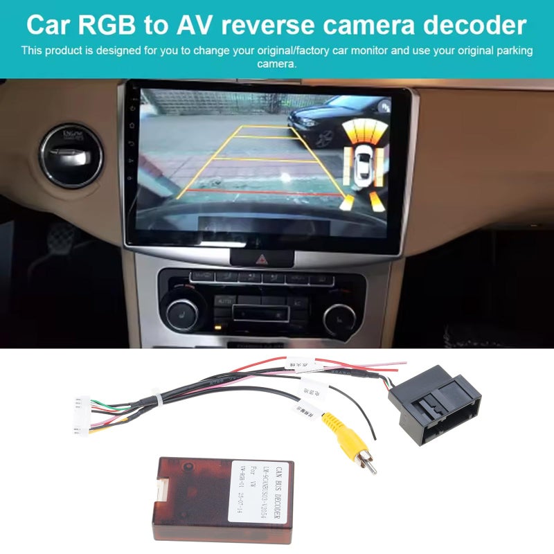 محول الفيديو المضاد للتداخل لـ RCD510 RNS510 RNS315 لحل مشكلة الصورة وإشارة مستقرة - Image 3