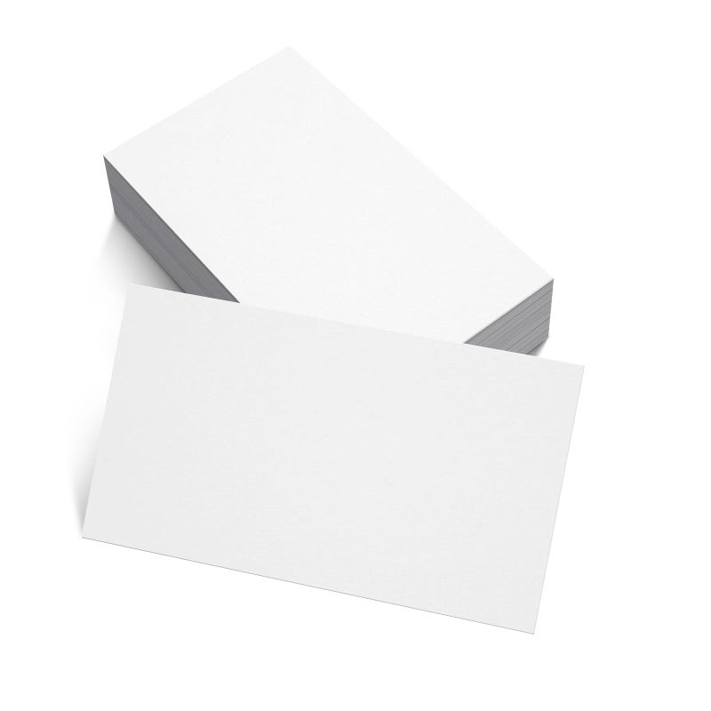 YIXUNHL 100 Sheets Cardstock 2.5x3.5 Thick Paper - Blank Heavy Weight 350gsm Cover Card Stock for Paper Craft, DIY Thank You, Greeting, Note, RSVP, Index Cards - Draw, Write, Paint (2.5x3.5 Inches) - Image 1