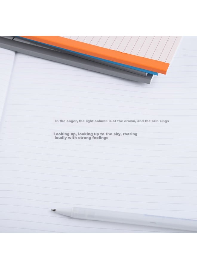 Kokuyo A4 Wireless Binding Notebook Gambol Watanabe Student Office Notebook Glue Binding 7mm Horizontal Line 50 Sheets/book 5 Books Random Color Wcn-g4507 - Image 4