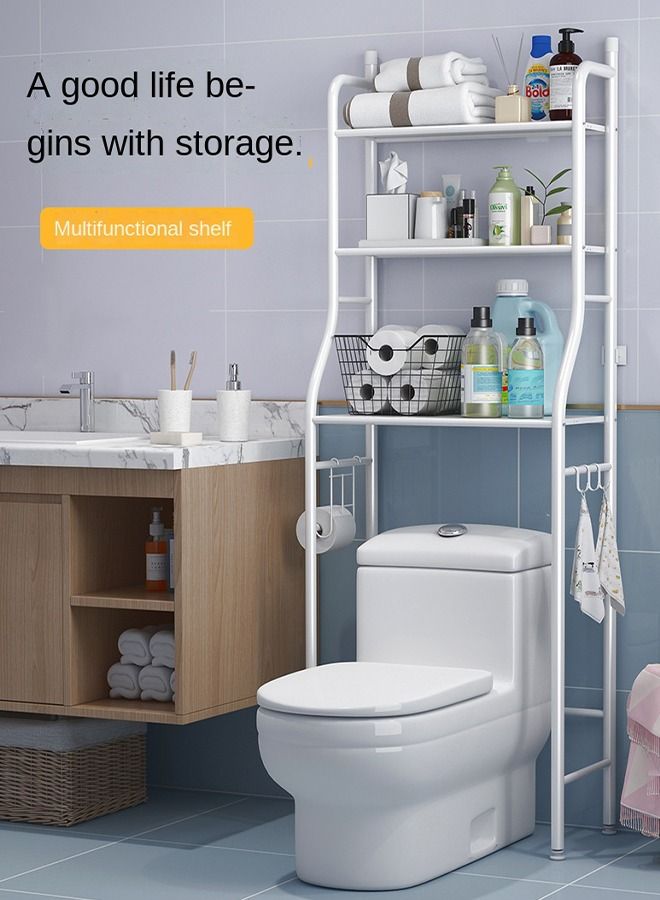 فوق رفوف الحمام تخزين المرحاض - Image 1