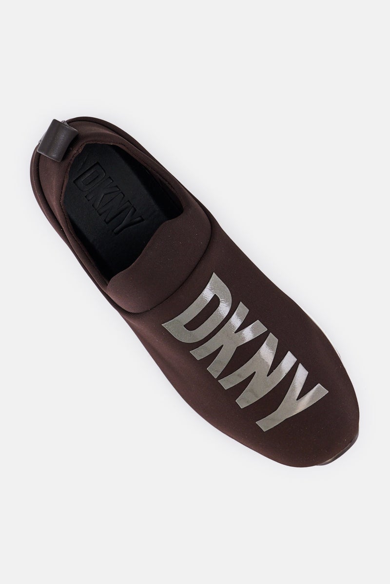 DKNY أحذية جادين النسائية غير الرسمية، بني داكن - Image 4