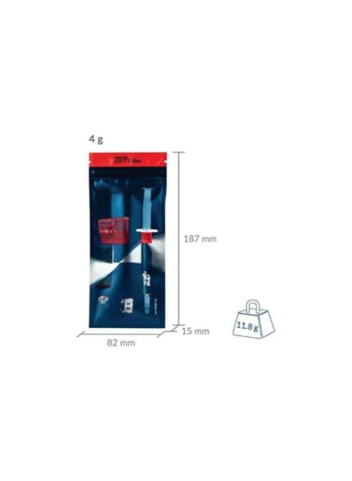 High Performance Carbon-Based Thermal Compound Paste – 4 Grams – CPU Cooling Heatsink Paste – Durable Thermal Interface Material - Image 2