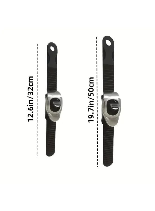 Heavy Duty Ratchet Strap 12.6in Adjustable PVC for Vehicle Repair Pipe Fixing - Image 3