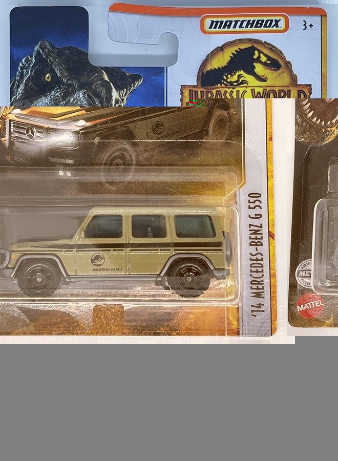 Hot Wheels Matchbox 2022 - '14 Mercedes-Benz G550 - Jurassic World Dominion