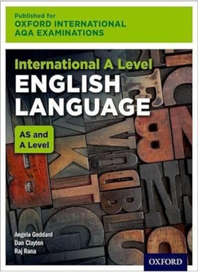 Oxford International Aqa Examinations: International A Level English Language 