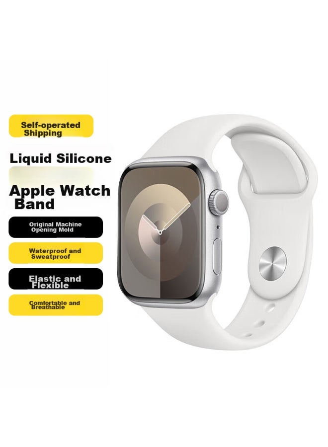 WITGOER Witgoer Watch Band [brand Direct Operation], Compatible With Apple Watch, Suitable For Apple Watch S10/9/8/7, Sports Silicone, Iwatch/6/se/ultra2, Non-magnetic, For Men And Women - Image 1