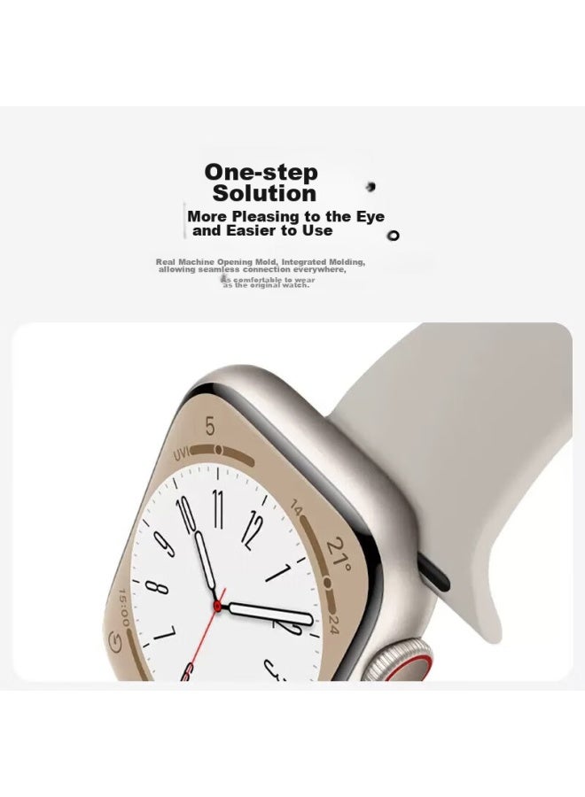 WITGOER Witgoer Watch Band [brand Direct Operation], Compatible With Apple Watch, Suitable For Apple Watch S10/9/8/7, Sports Silicone, Iwatch/6/se/ultra2, Non-magnetic, For Men And Women - Image 2