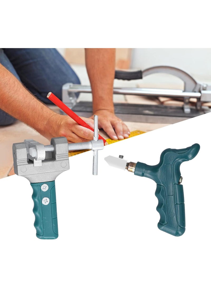 GGOOT Tile Cutter, Glass Tile Cutter Portable Ceramic Cutting Opener Tool Kit Set Industrial Manual Hardware for Cutting Glass  - Image 4