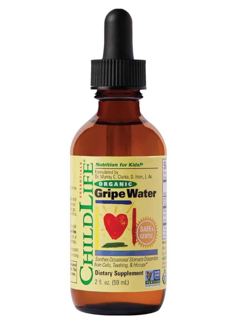 ChildLife Essentials, Organic Gripe Water, 2 fl oz (59 ml) - Image 2