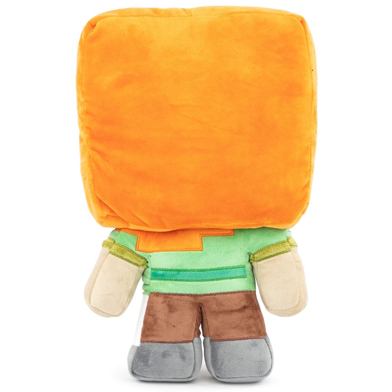 Jay Franco Mojang Minecraft Plush Stuffed Alex Pillow Buddy - Kids Super Soft Polyester Microfiber, 16 inch (Official Product) - Image 4