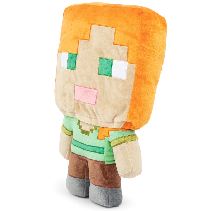Jay Franco Mojang Minecraft Plush Stuffed Alex Pillow Buddy - Kids Super Soft Polyester Microfiber, 16 inch (Official Product) - Image 2