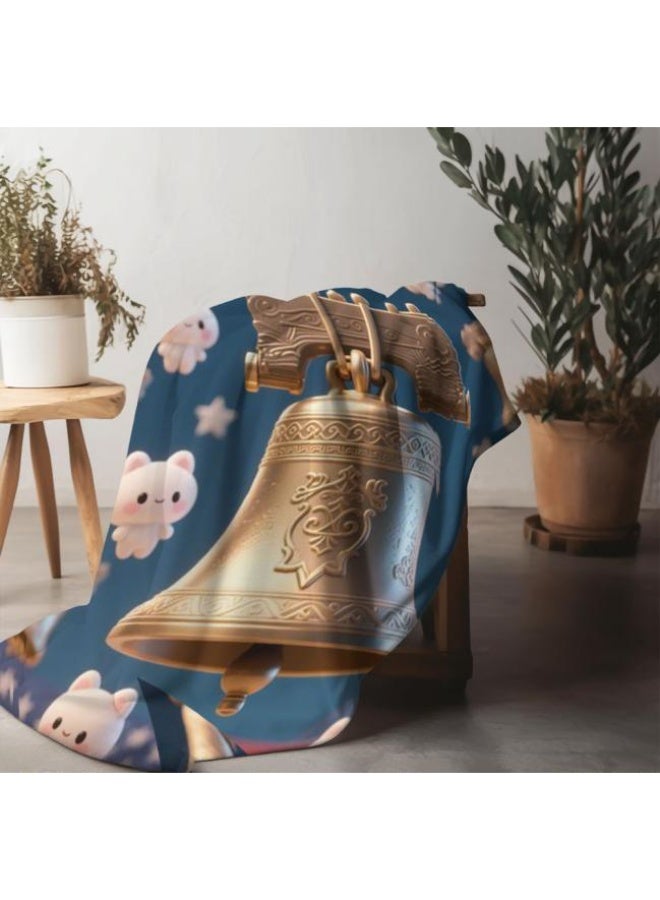 عام بطانية رقيقة من الفانيلا (حرارة ومريحة، ومناسبة للنوم واستخدام اللعبة والغبار والرمل) 150 سم * 200 سم - 1035 - Image 5