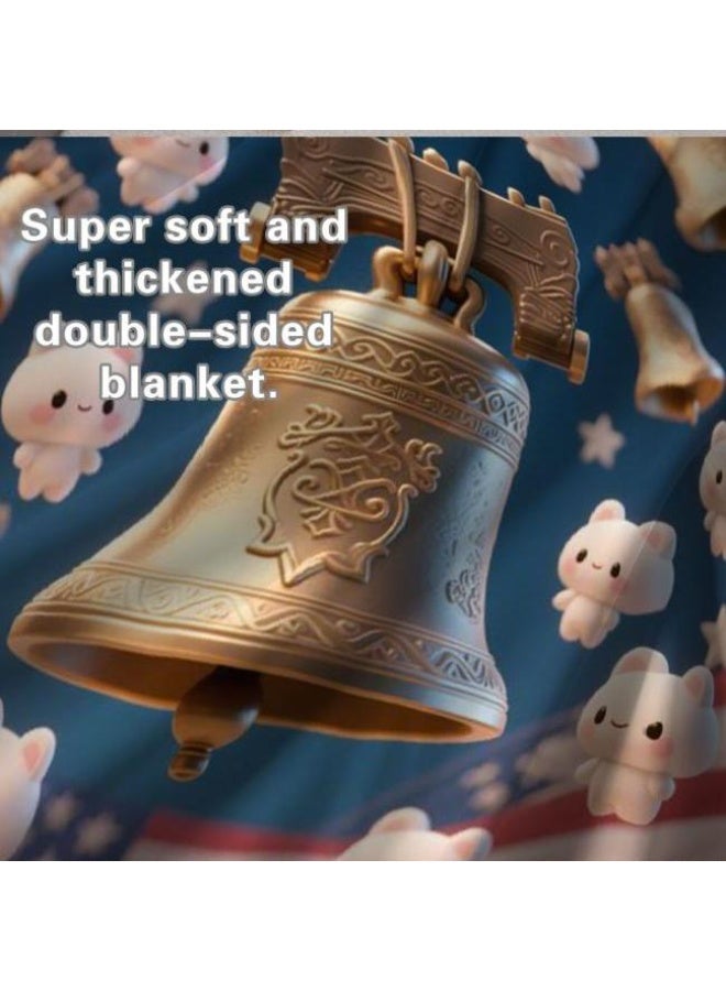 عام بطانية رقيقة من الفانيلا (حرارة ومريحة، ومناسبة للنوم واستخدام اللعبة والغبار والرمل) 150 سم * 200 سم - 1035 - Image 4