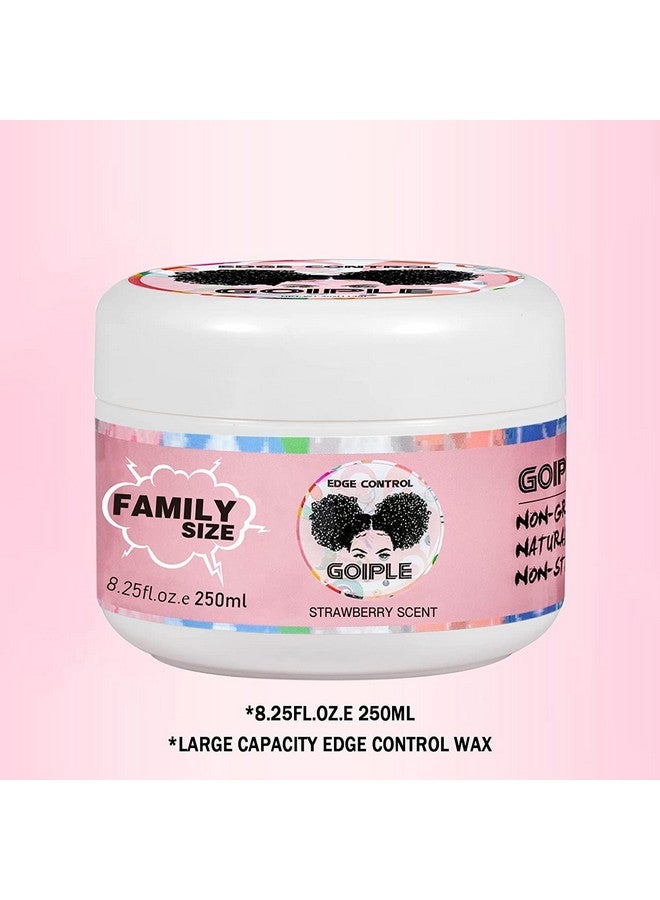 جويبل شمع Goiple للتحكم في الحواف للنساء، 8.25 أونصة، غير دهني، جل شعر لجميع أنواع الشعر، لا يتقشر، جل تثبيت قوي للغاية قائم على الماء - Image 2