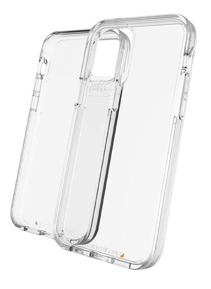 جيرفور جراب كريستال جير 4 بالاس لهاتف آيفون 15 برو ماكس 6.7 بوصة مصنوع من البولي كربونات شفاف - Image 3