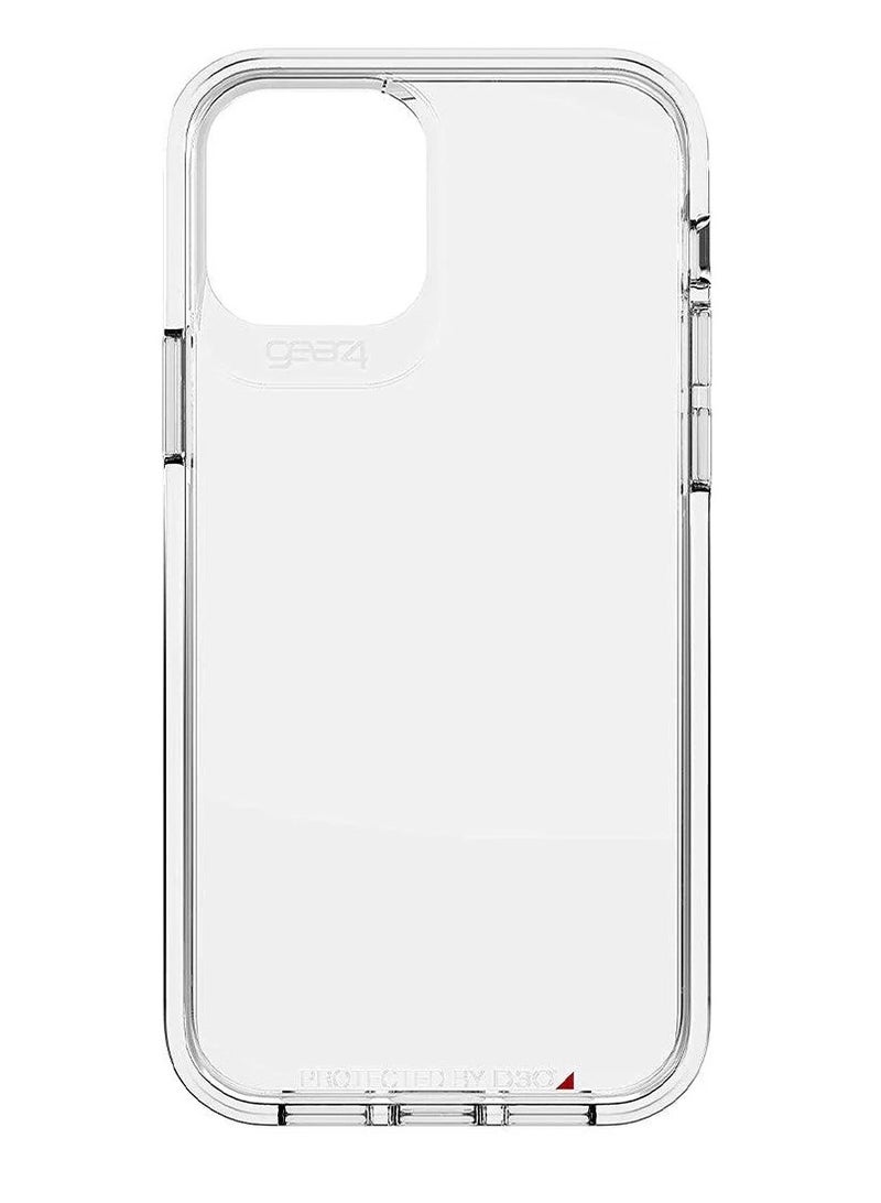 جيرفور جراب كريستال جير 4 بالاس لهاتف آيفون 15 برو ماكس 6.7 بوصة مصنوع من البولي كربونات شفاف - Image 2