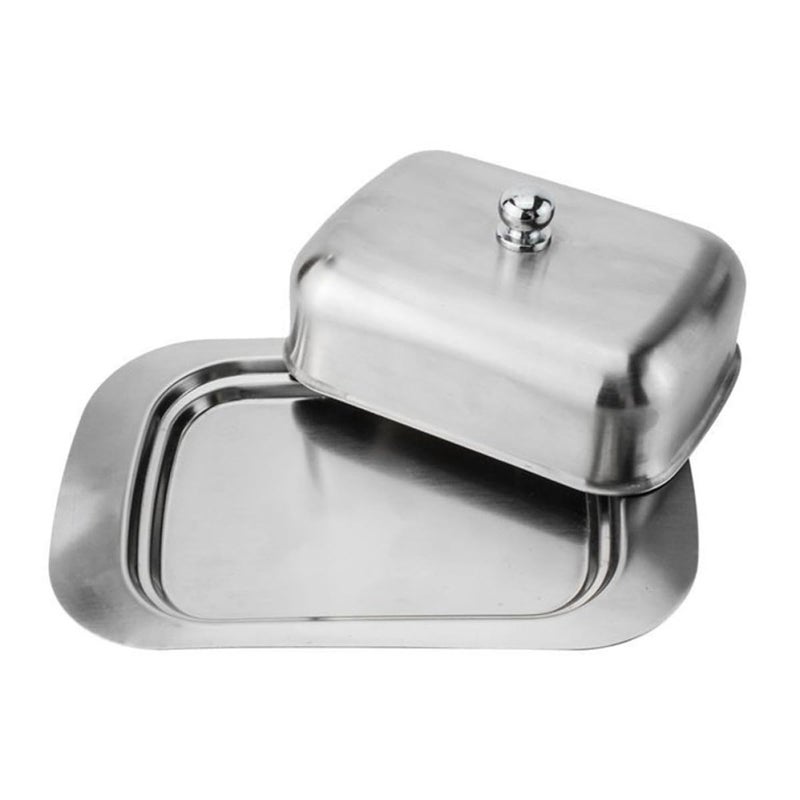 Stainless Steel Butter Dish with Lid Kitchen Butter Holder for Countertop and Refrigerator Storage - Image 2