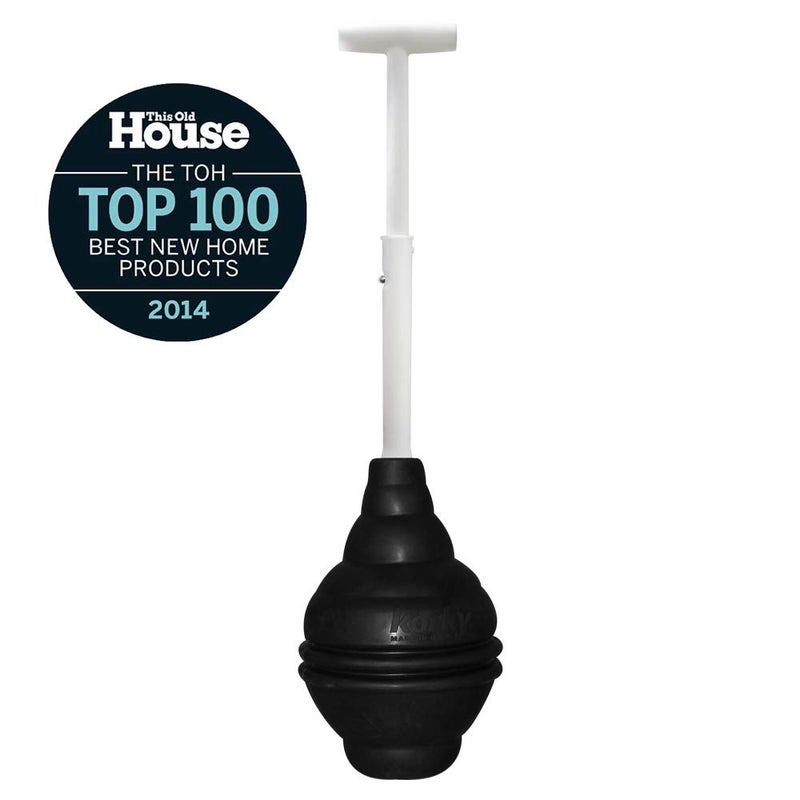 Korky BeehiveMAX Heavy Duty Toilet Plunger  Seals All Bowl Shapes  Powerful Clog Removal - Image 2