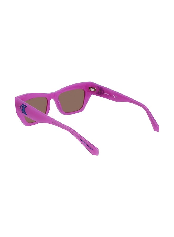 Calvin Klein Jeans Unisex UV Protection Butterfly Sunglasses - CKJ23641S-540-5018 - Lens Size: 50 Mm - Image 3