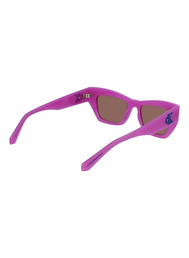 Calvin Klein Jeans Unisex UV Protection Butterfly Sunglasses - CKJ23641S-540-5018 - Lens Size: 50 Mm - Image 5