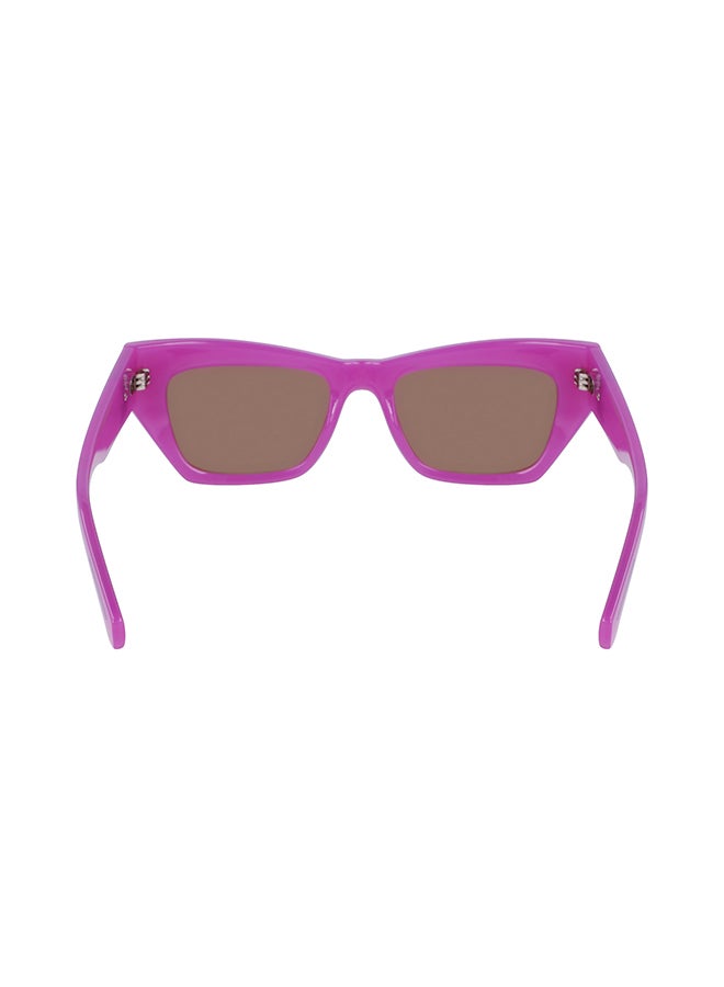Calvin Klein Jeans Unisex UV Protection Butterfly Sunglasses - CKJ23641S-540-5018 - Lens Size: 50 Mm - Image 4