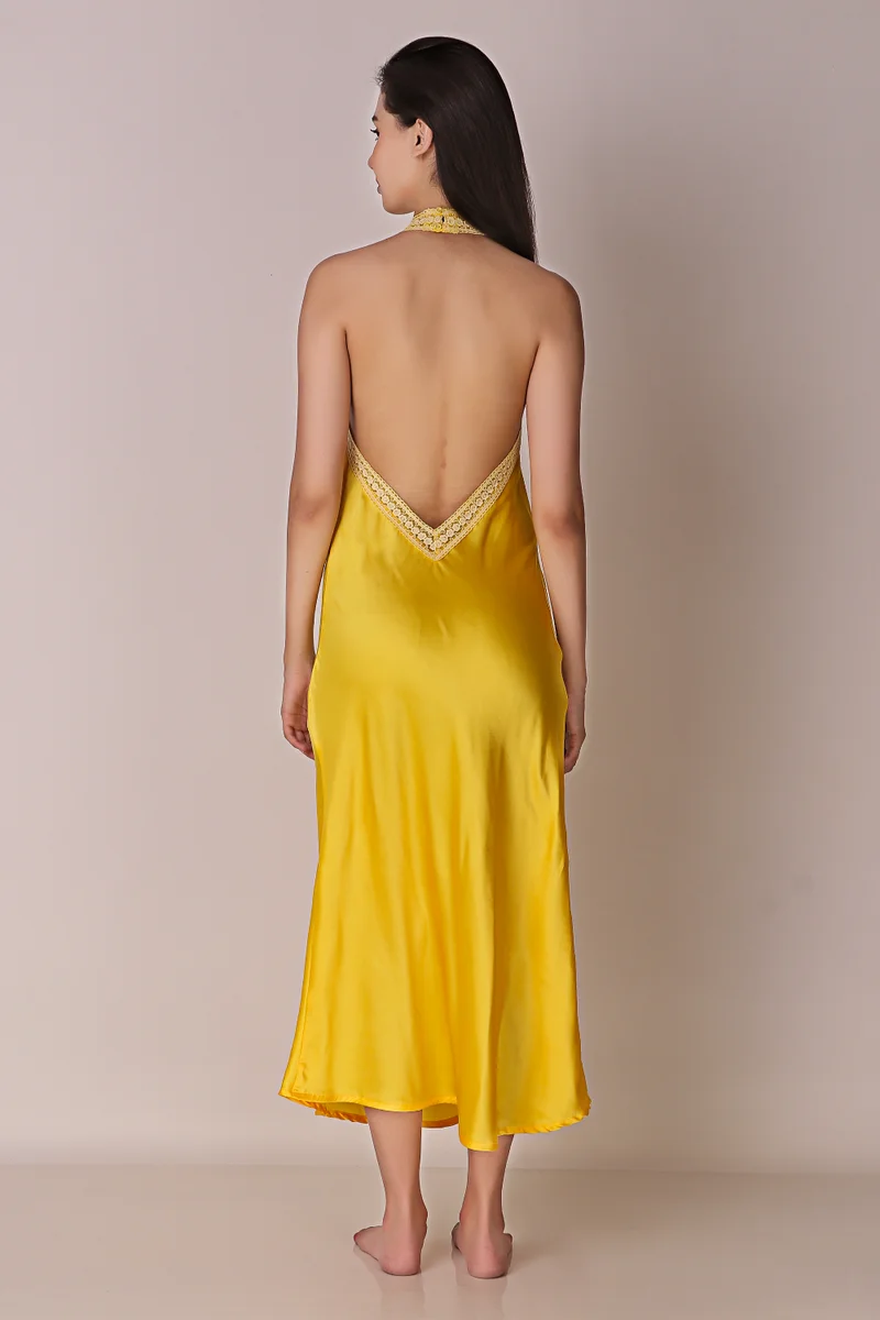 After Dark Amber, Gold Dress and Gown