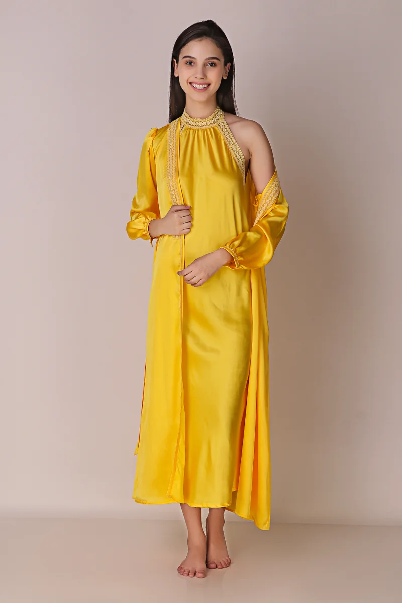 After Dark Amber, Gold Dress and Gown