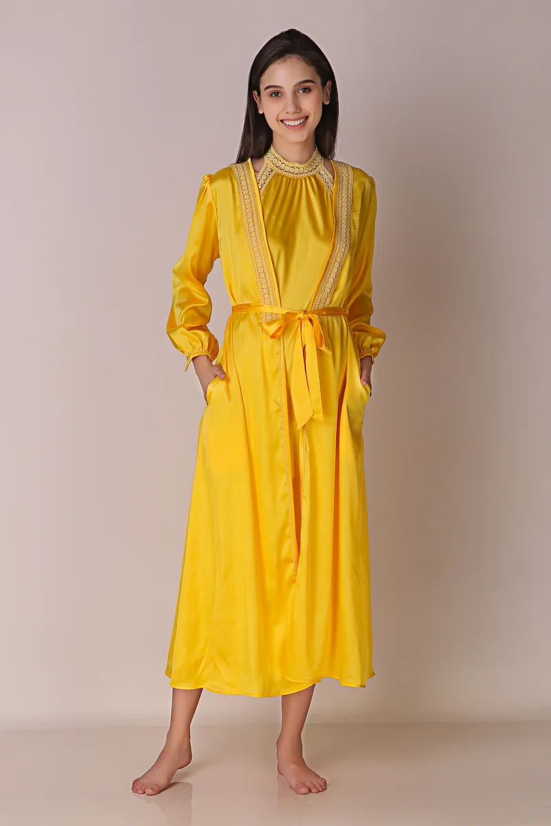 After Dark Amber, Gold Dress and Gown