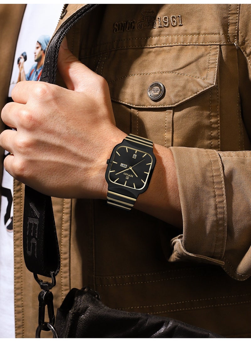 REWARD RD611264MX Men Analog Round Shape Stainless Steel Wrist Watch - Image 4