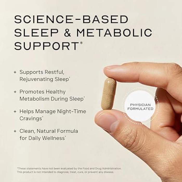 LEAN Nutraceuticals Weight Loss Pill Night Time Sleep Shred Fast Fat Burner, Appetite Suppressant Aid Carb Blocker Metabolism Booster Support Supplement for Women Men with Melatonin White Kidney Bean Ashwagandha 60 Caps - Image 2