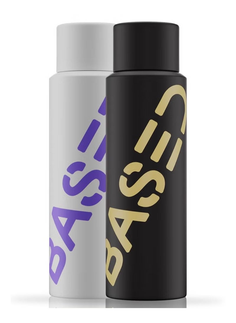 Based Shampoo & Conditioner Bundle with Peppermint Oil, & Coconut Oil, Cleansing Shampoo & Hydrating Conditioner for Men, No Sulfates, Parabens or Phthalates, 8.34 fl oz Bottle (Pack of 2) - Image 1