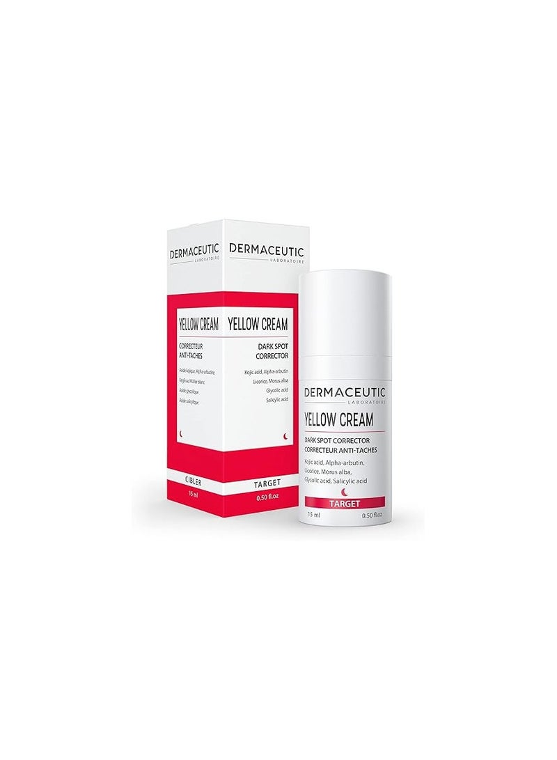 ديرماسوتيك كريم أصفر لتصحيح البقع الداكنة 15 مل - Image 1