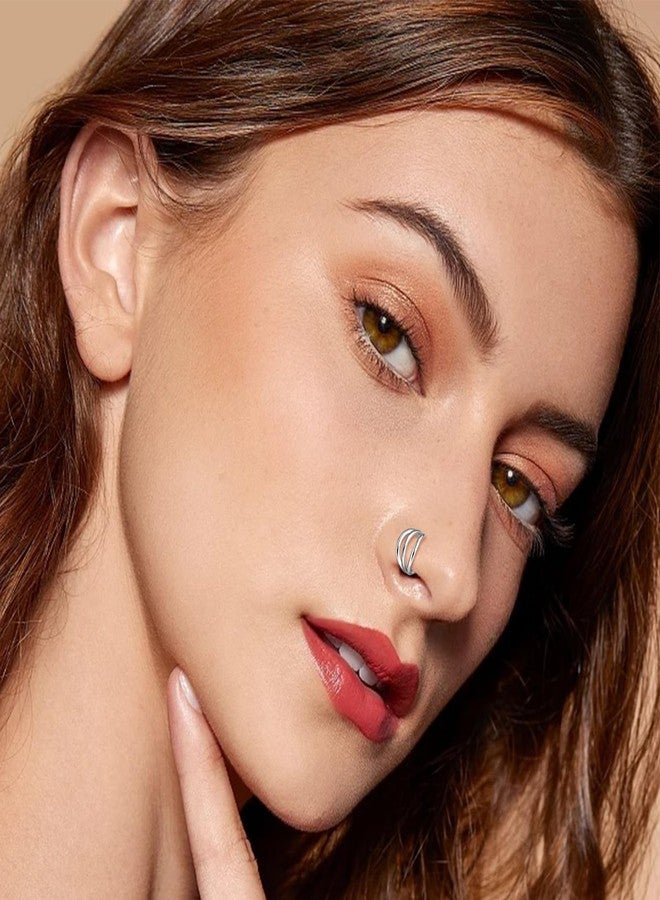 ONESING 30 Pcs 20G Nose Rings for Women Nose Rings Hoops L Shape Nose Studs Screw Stainless Steel Nose Piercings Jewelry Body Piercings Jewelry for Women Men - Image 4