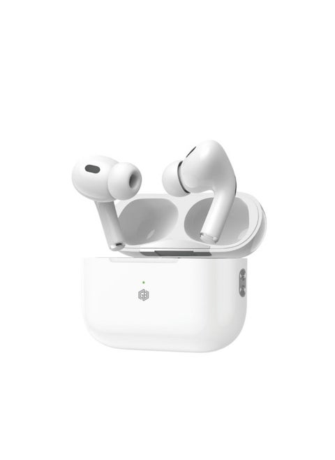 سماعات Golden Blue GB AirPro 2 اللاسلكية – إلغاء الضوضاء النشط – صوت عالي الدقة – بطارية طويلة – تحكم باللمس – شحن لاسلكي