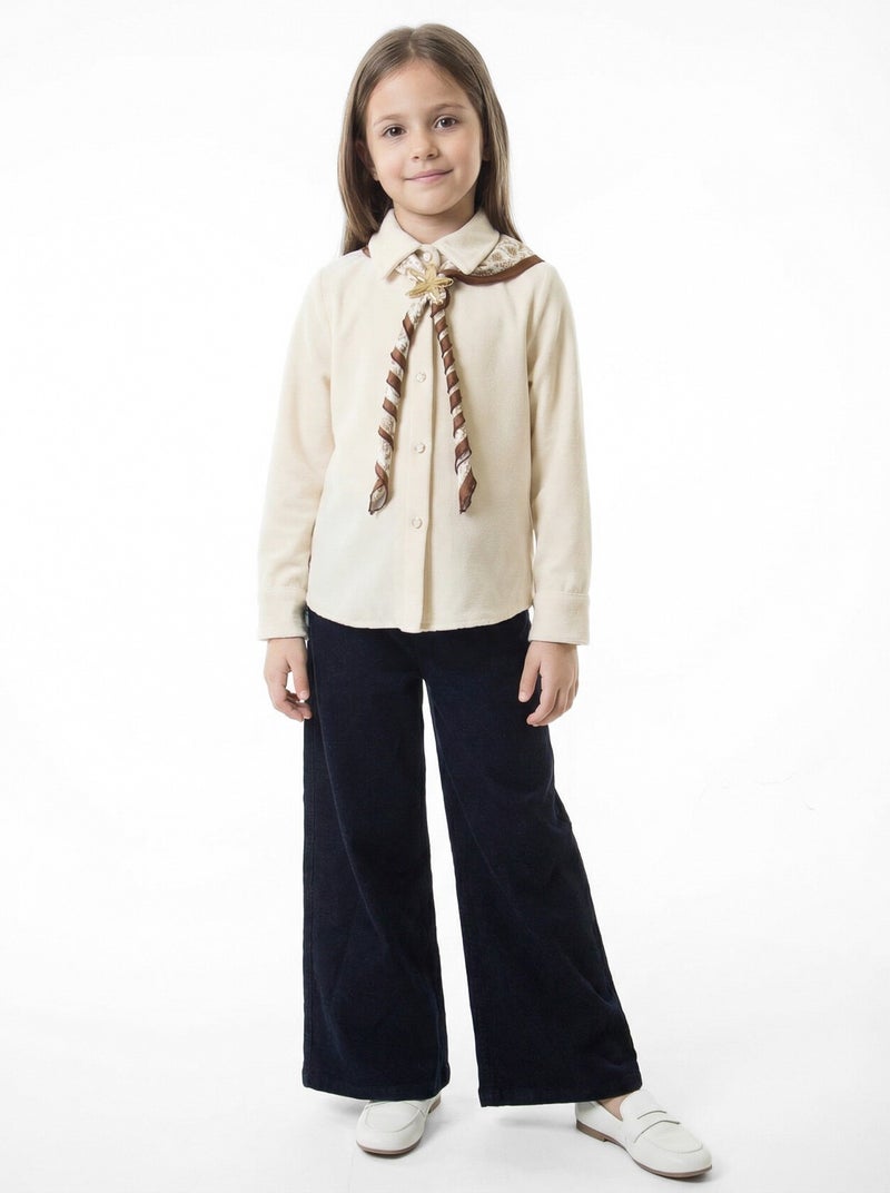 Hamada Tex Girls' three-piece clothing set for ages 7 to 14 years, 3904-4904 - Image 4