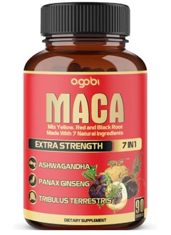 agobi Maca 7 In 1 Made With 7 Natural Ingredients 8050 MG Extra Strength - 90 Capsules  - Image 1