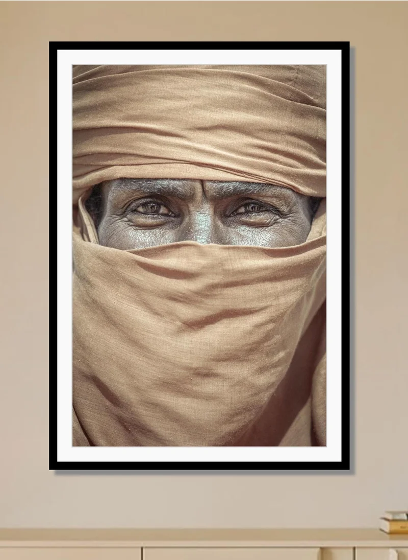 Drawdeck Portait of a man in the desert