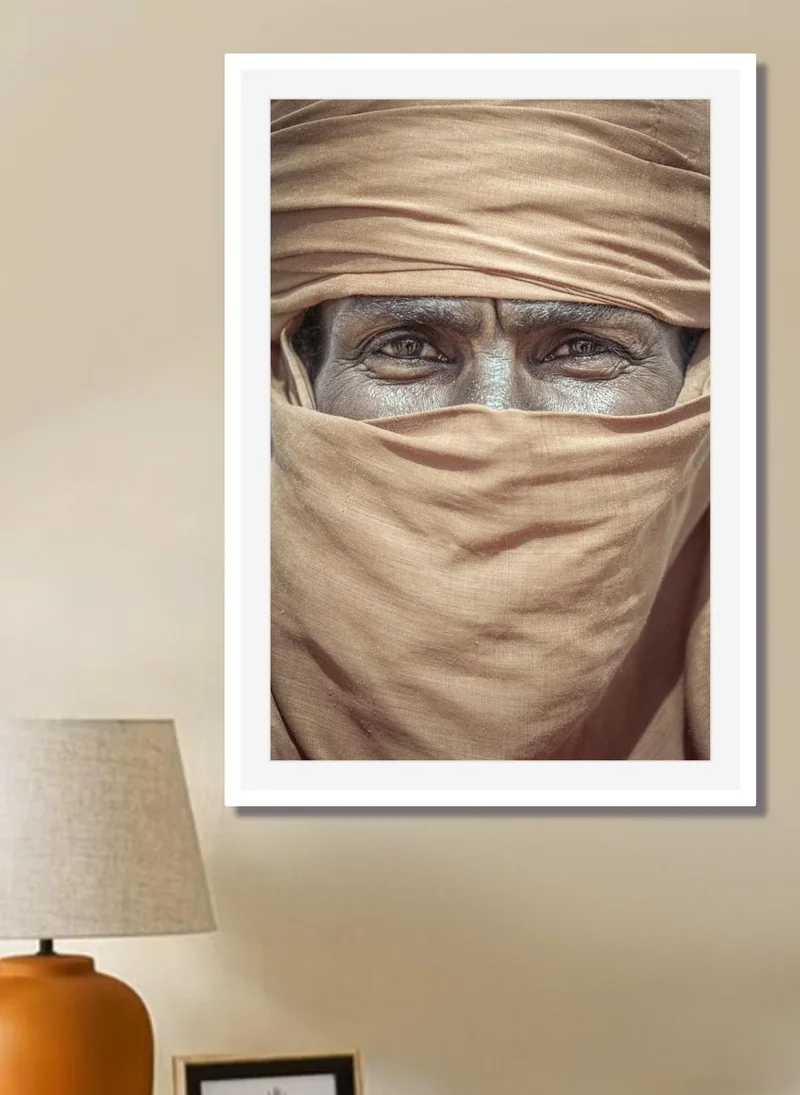 Drawdeck Portait of a man in the desert
