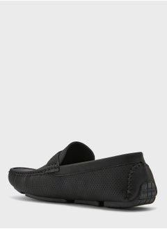 Robert Wood Perforation Design Saddle Moccasins  - Image 2
