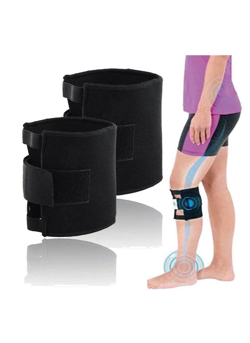 Excefore - Sciatica Leg Brace, Pressure Point Brace Relieve Acupressure Leg Sciatica, Sciatic Nerve Brace Sciatica Acupressure Leg & Back Pain Relief, Sciatica Pain Relief Brace (2pcs) - Image 1